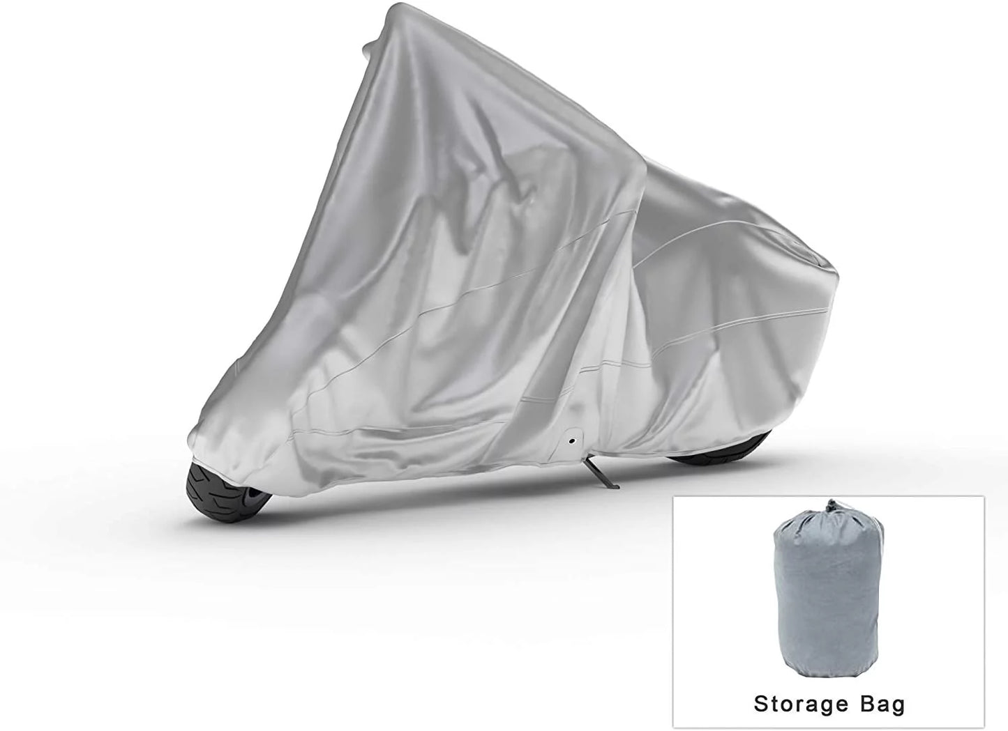 Weatherproof Motorcycle Cover Compatible With 2014 Beta Evo 250 2-stroke - Outdoor & Indoor - Protect From Rain Water, Snow, Sun - Reinforced Securing Straps - Durable Material - Free Storage Bag