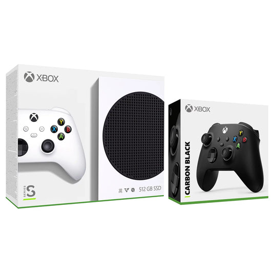 Xbox Series S 512GB All-Digital Console with Extra Controller - Carbon Black