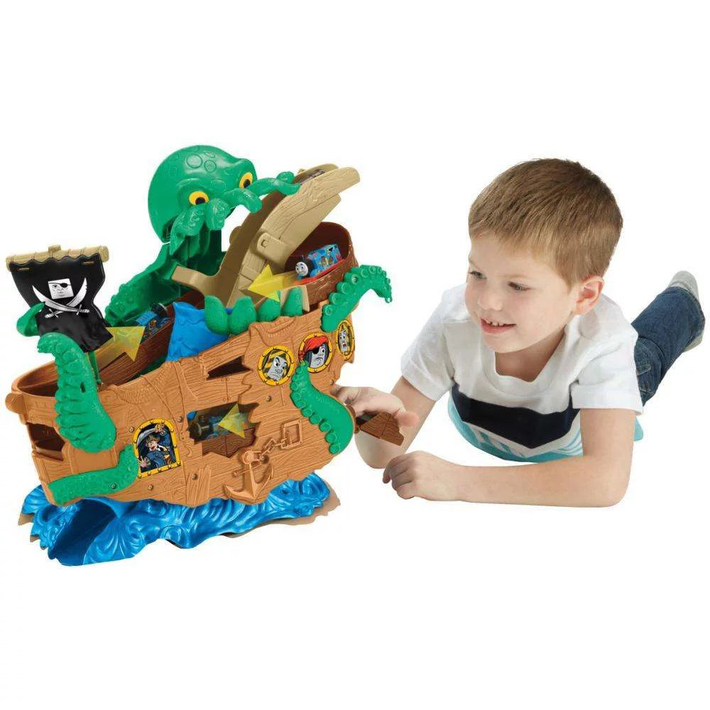 Thomas & Friends Adventures Sea Monster Pirate Playset