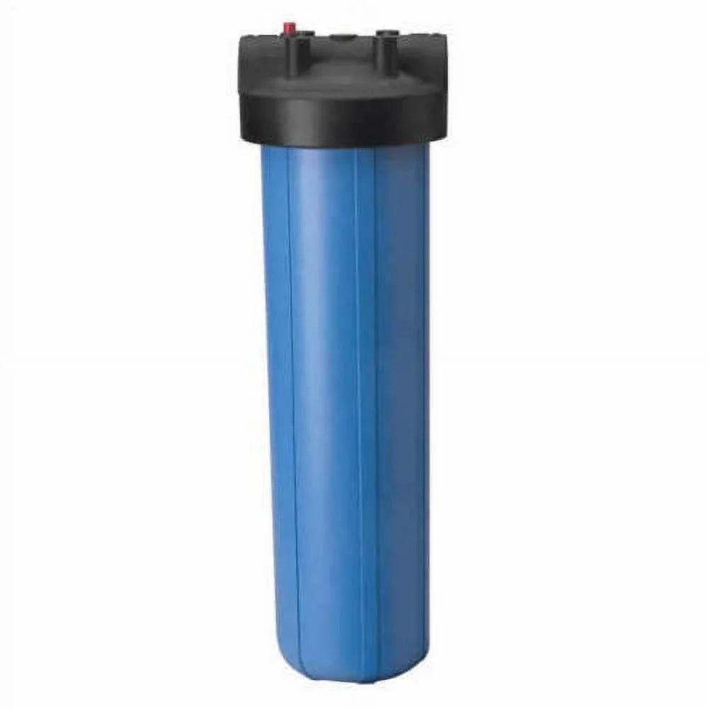 3 Big Blue Housing/Canisters 1" NPT w/ Pressure Relief for 4.5" x 20" FILTER/CARTRIDGES