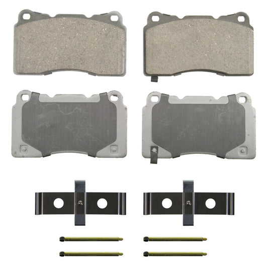 Wagner ThermoQuiet QC1050B Ceramic Disc Brake Pad Set Fits select: 2011-2015 HYUNDAI GENESIS COUPE 3.8L, 2016 HYUNDAI GENESIS COUPE 3.8 R-SPEC/3.8 ULTIMATE