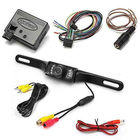 Axxess ASWC-1 Universal Steering Wheel Control Interface + Car Rear View Reversing Backup Camera Night Vision Waterproof