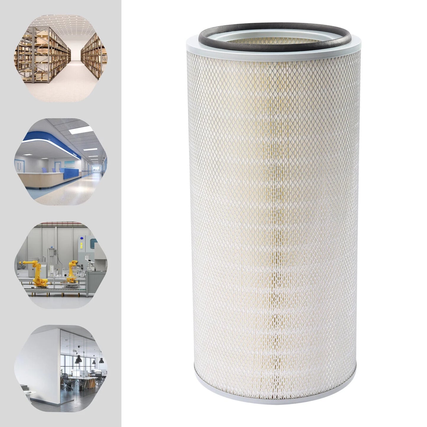 SHZICMY P191151 Replaces Dust Collector Filter Cartridge Fine Particles Catcher 20-40μm