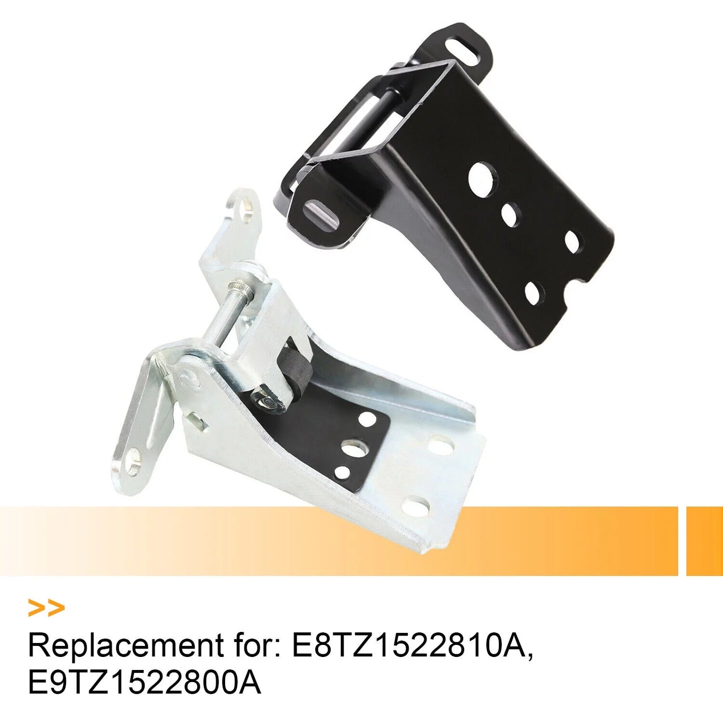 Upper and Lower Door Hinge Pair for 1980-1996 Ford Bronco Mercury Ranger F150 F250 E8TZ1522810A,E9TZ1522800A