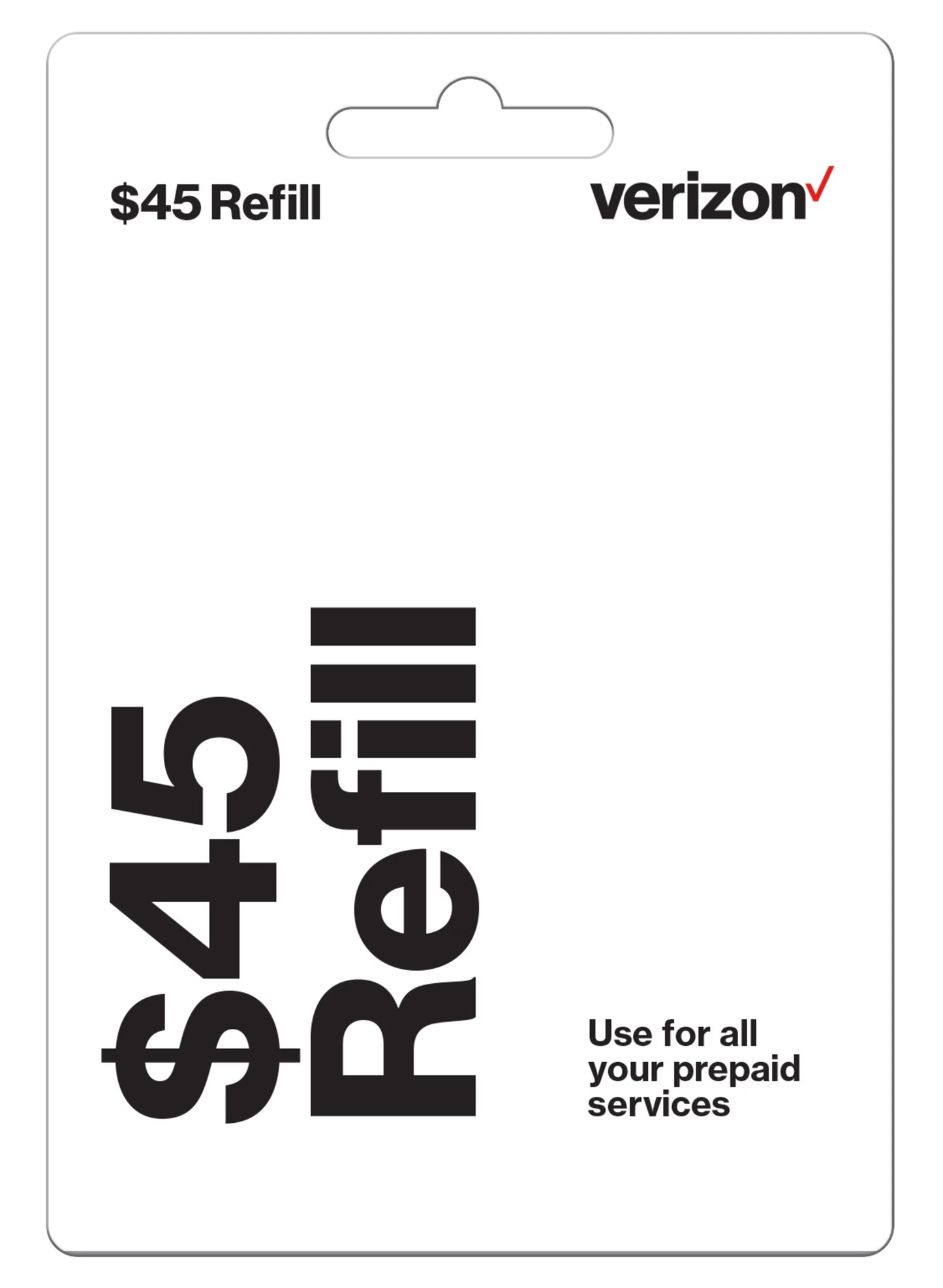 Verizon Prepaid $45 e-PIN Top Up (Email Delivery)