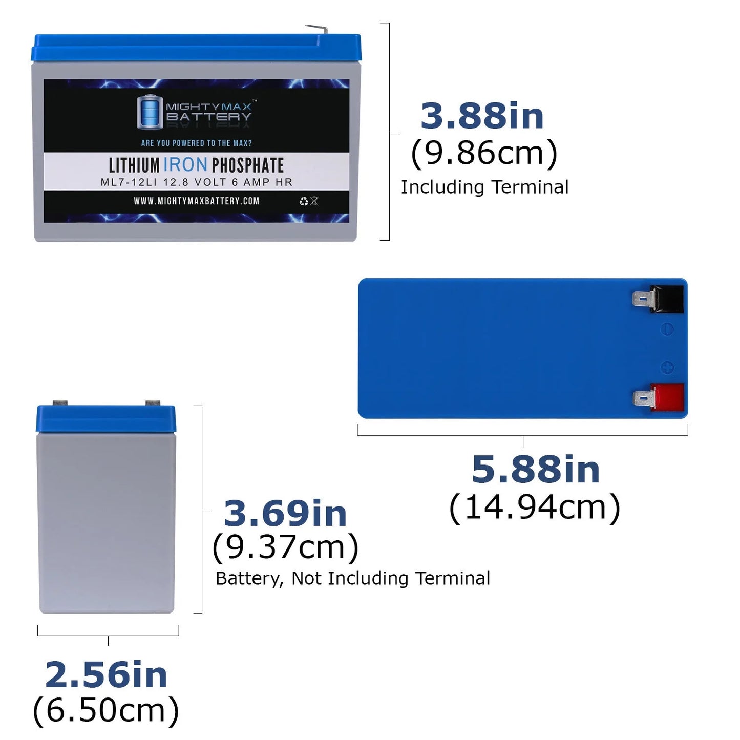 12V 7AH Lithium Replacement Battery for Altered Pro-Line 600 V3-S