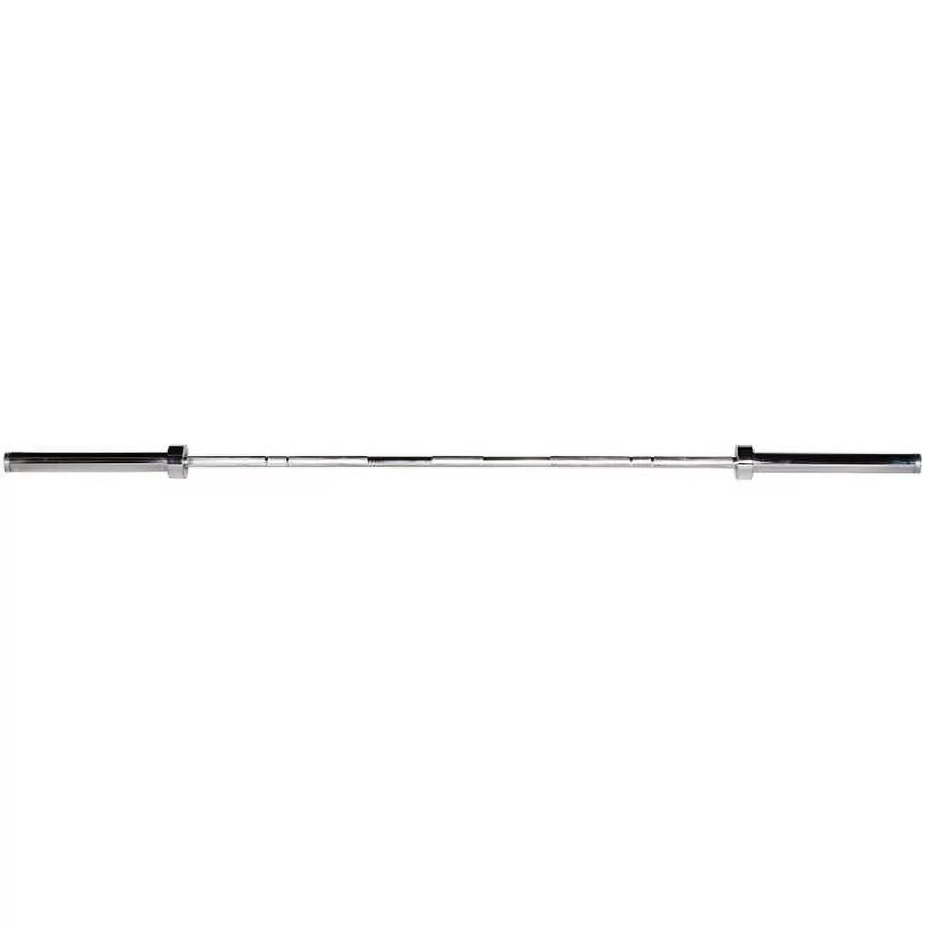 York Barbell 2200 mm Satin Chrome Mens Olympic Training Bar - 20 kg