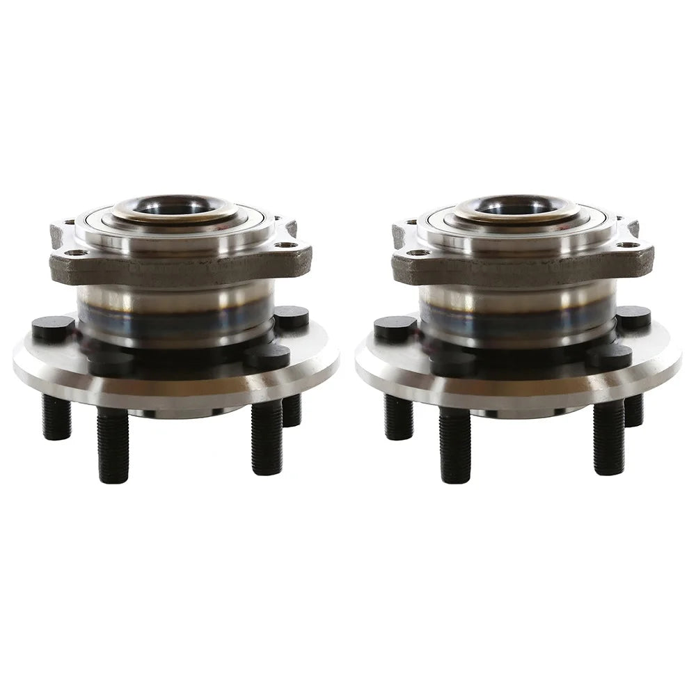 AutoShack Rear Wheel Hub Bearing Set of 2 Driver and Passenger Side Replacement for 2005-2008 Dodge Magnum 2006-2009 Charger 2005-2009 Chrysler 300 2.7L 3.5L 5.7L 6.1L V6 V8 AWD RWD 5-Lug HB612303PR