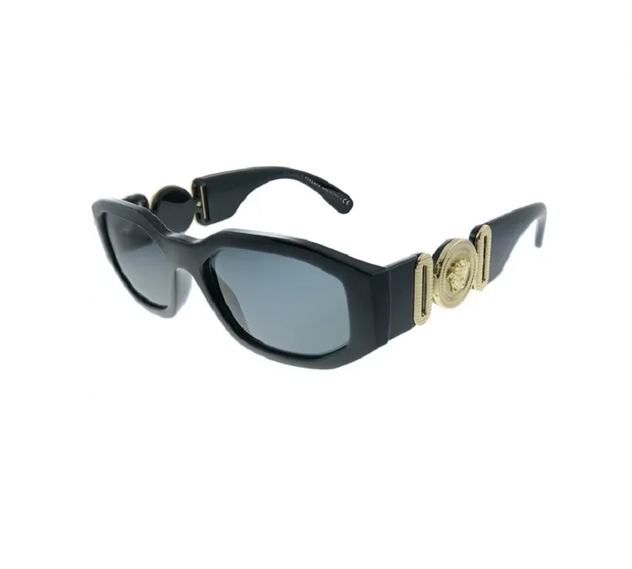 Versacce VE4361 Unisex's Plastic Geometric Sunglasses Black 53mm/16-140 Adult