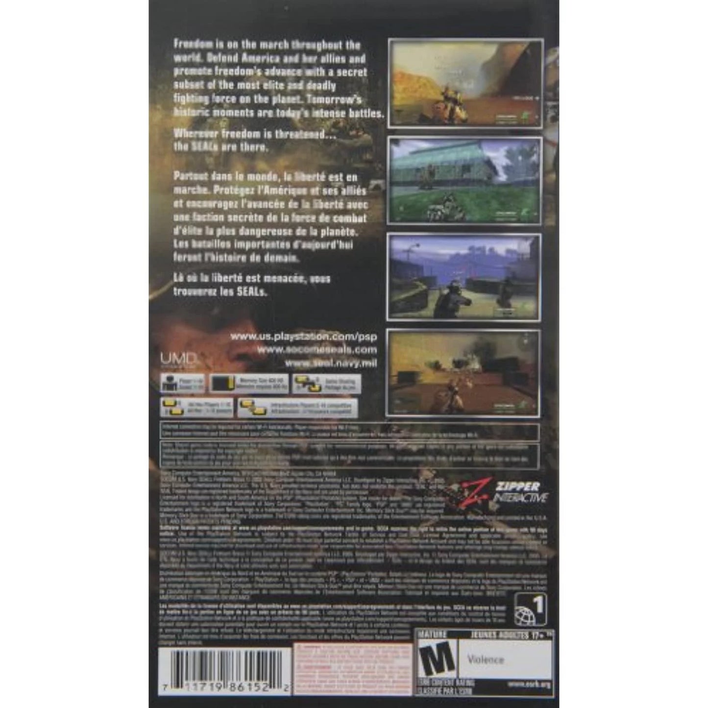 Socom: Fireteam Bravo - Sony Psp