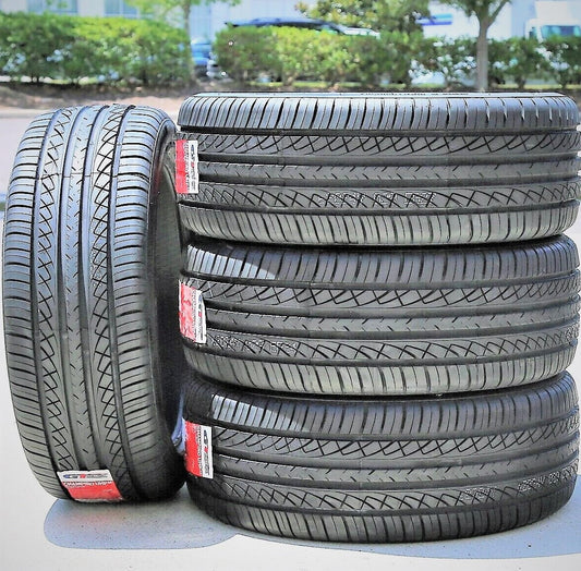 Set of 4 (FOUR) GT Radial Champiro UHP A/S 255/40R19 ZR 100Y XL AS High Performance Tires Fits: 2014 Ford Mustang GT, 2015-23 Ford Mustang EcoBoost Premium