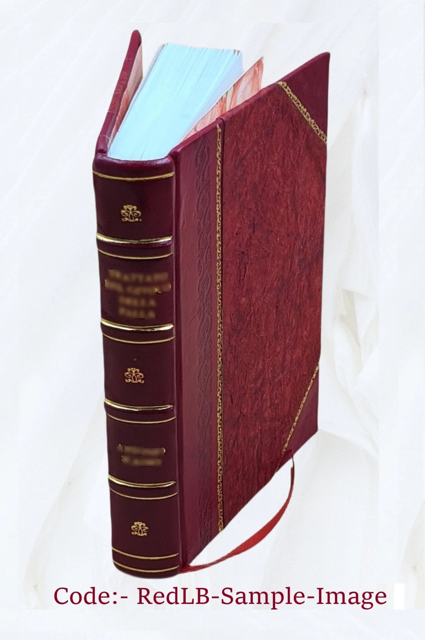 Triunfo del agua bendita ... / el M.R.P.D. Ioseph de Santa Maria, Prior de la Cartuxa de las Cueuas ... 1642 [Leather Bound]