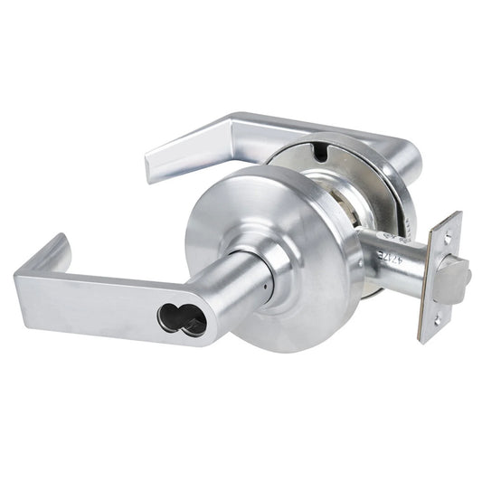 Schlage ND94JD RHO 626 Grade 1 Classroom Lock Rhodes Lever Schlage FSIC Prep Less Core Satin Chrome Finish Non-Handed