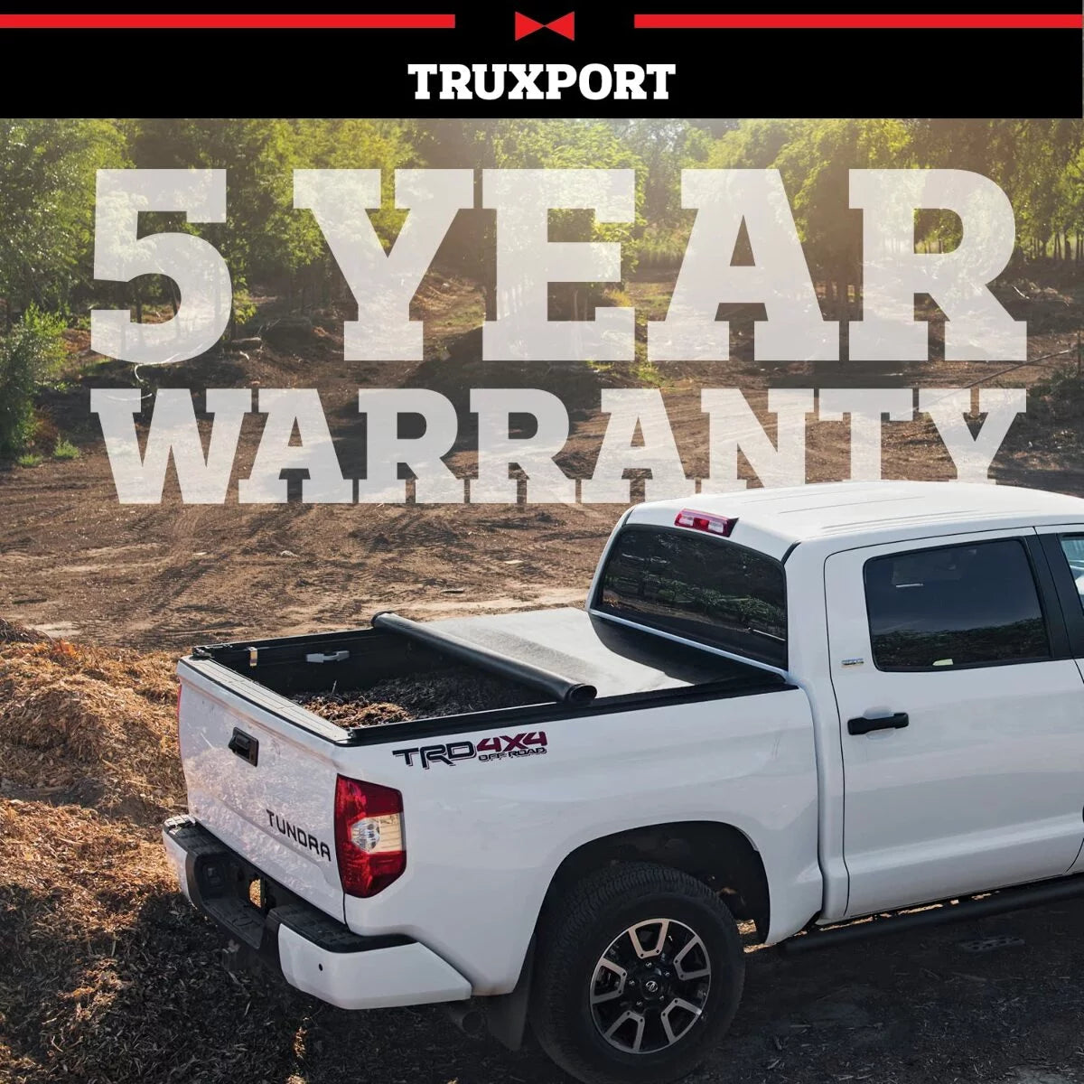 Truxedo Truxport Soft Roll Up Truck Bed Tonneau Cover | 294701 | Compatible with 2022 Ford Maverick 4' 6" Bed (54.4")