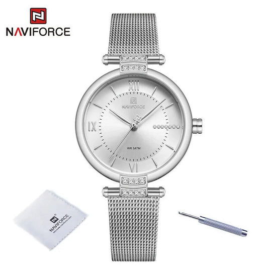 Women Watches Luxury Fashion Diamond Ladies Wristwatches Stainless Steel Mesh Strap Female Quartz Watch Girl Relogio SW