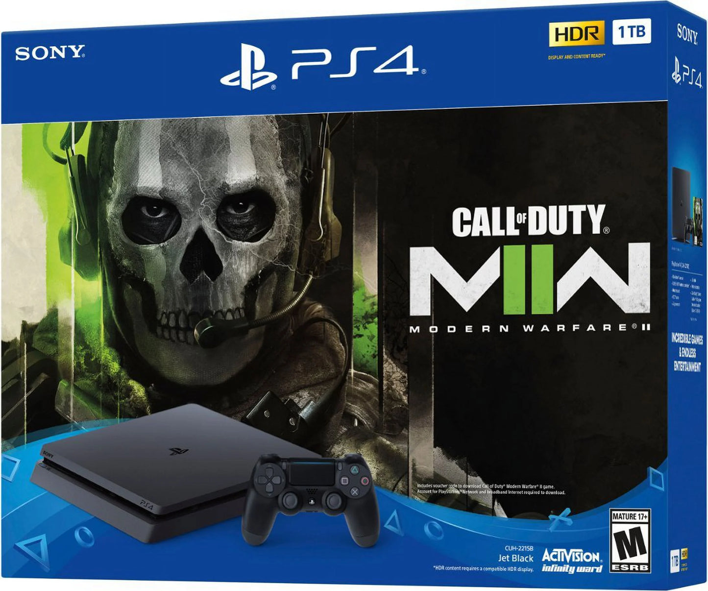 Sony PlayStation 4 Call of Duty Modern Warfare II Console Bundle + Tigology Accessories