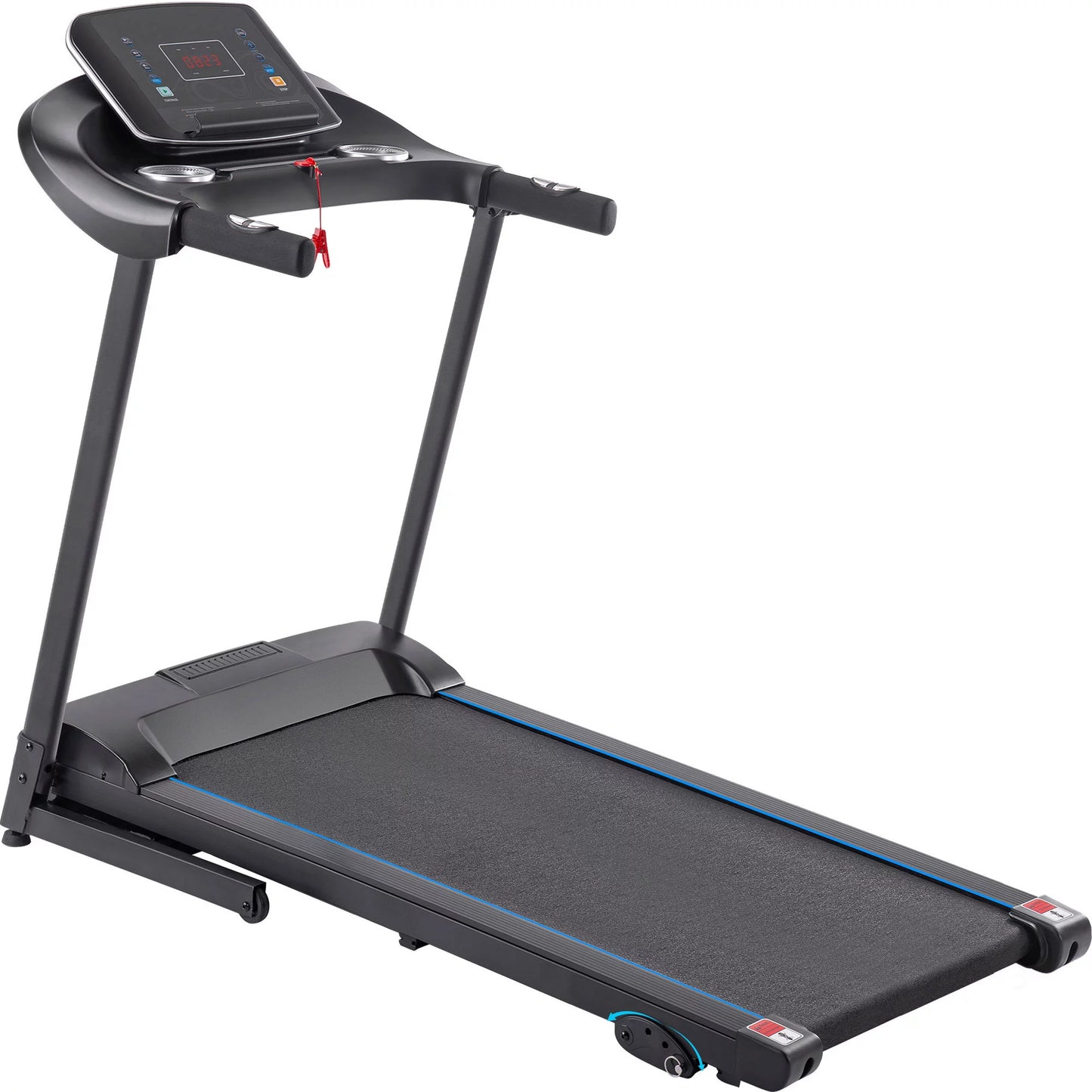 aixvx Electric Motorized Treadmill with Audio Speakers, Max. 10 MPH and Incline for Home Gym