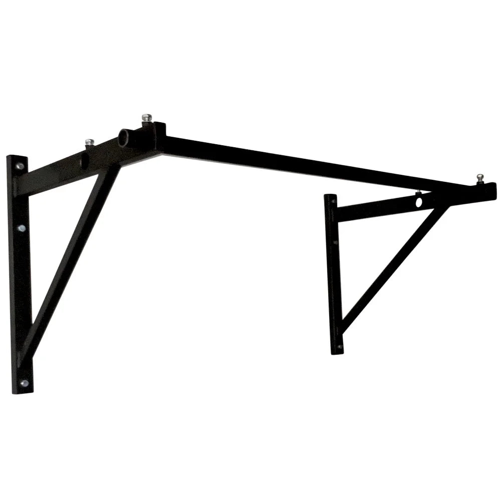 Titan Fitness Adjustable Depth 52" Wall Mounted Pull Up Bar, 14" or 22" From Wall, Rated 400 LB, Home or Garage Gym Chin Up Workout Training Station, Upper Body Workout