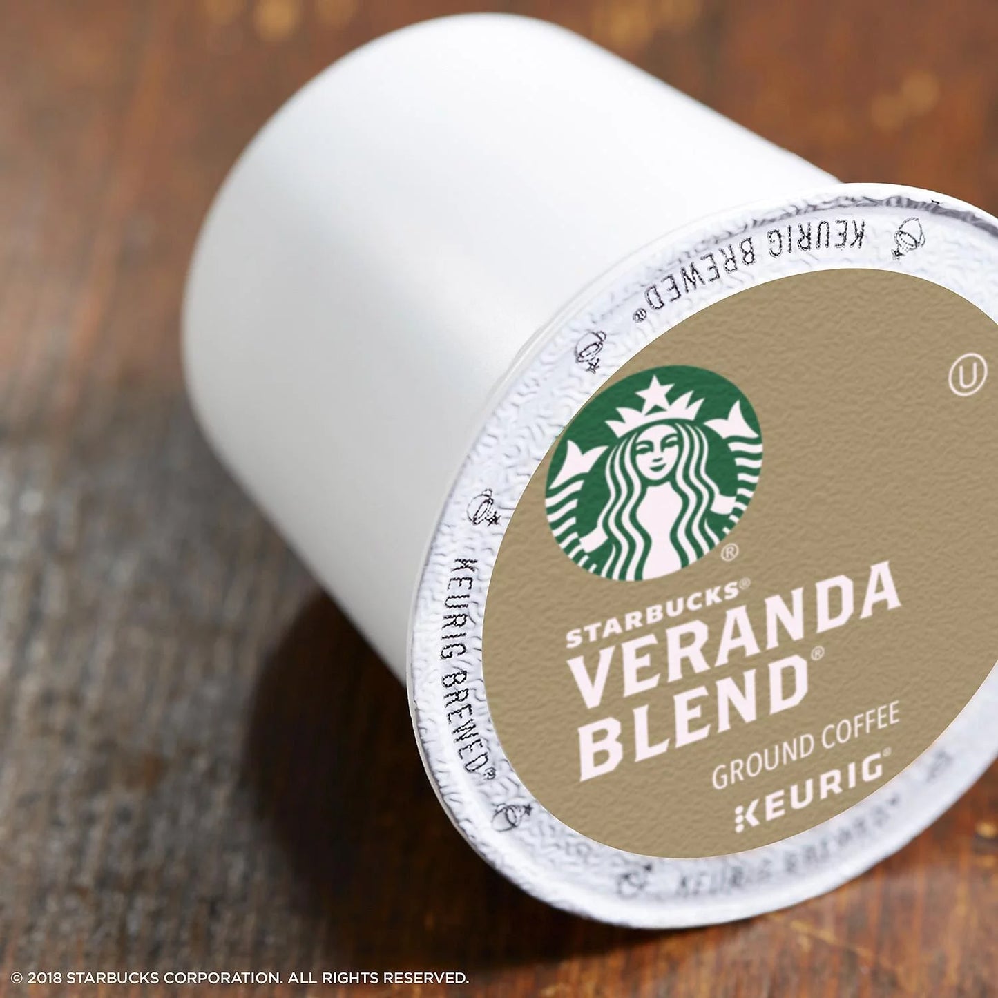 Starbucks Veranda Blend Ground Coffee, Blonde Roast (72 K-Cups)