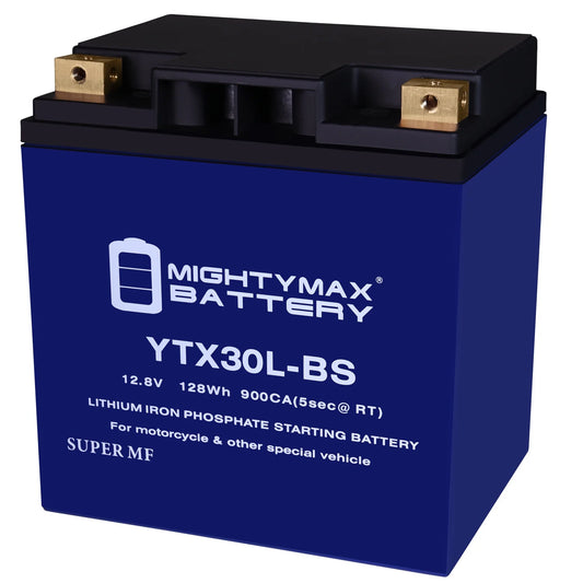 YTX30L-BS Lithium Replacement Battery compatible with Polaris Bombardier Sea Doo GTX