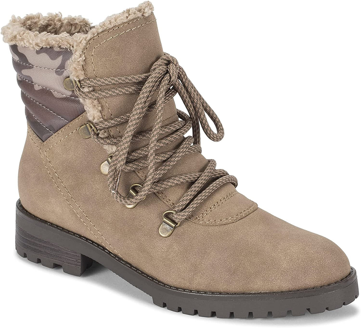 BareTraps Dennison Womens Boots 6 Mushroom Camo