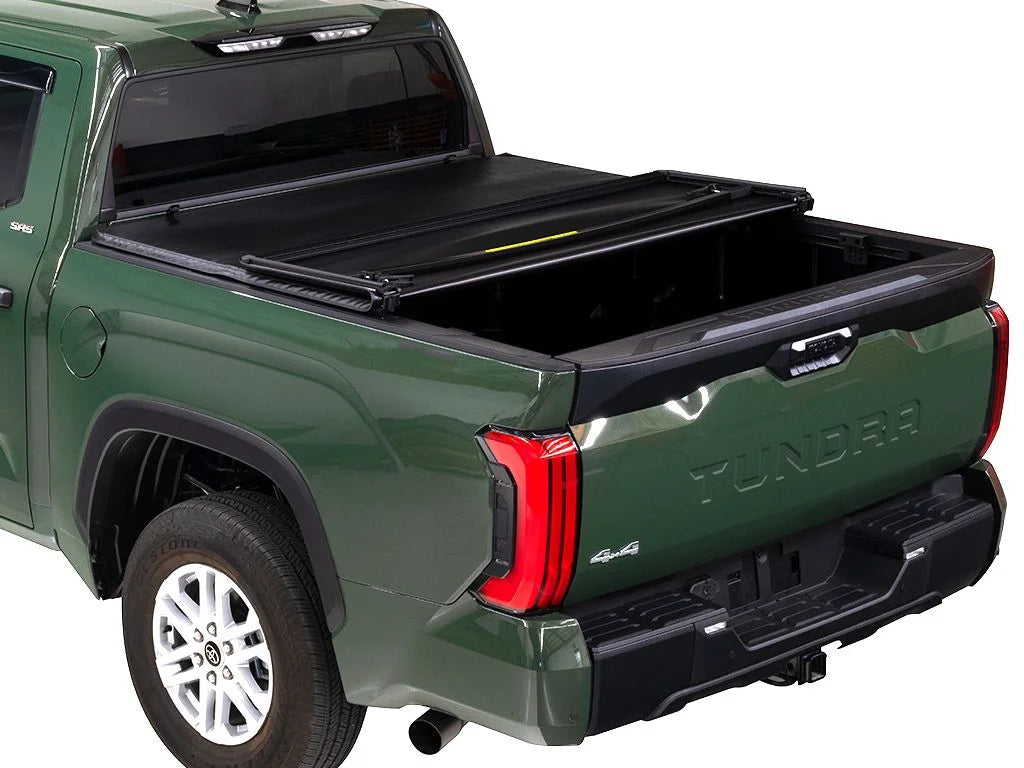 Tonno Pro by RealTruck Tonno Fold, Soft Folding Truck Bed Tonneau Cover | 42-511 | Compatible with 2016 - 2023 Toyota Tacoma 5' 1" Bed (60.5")