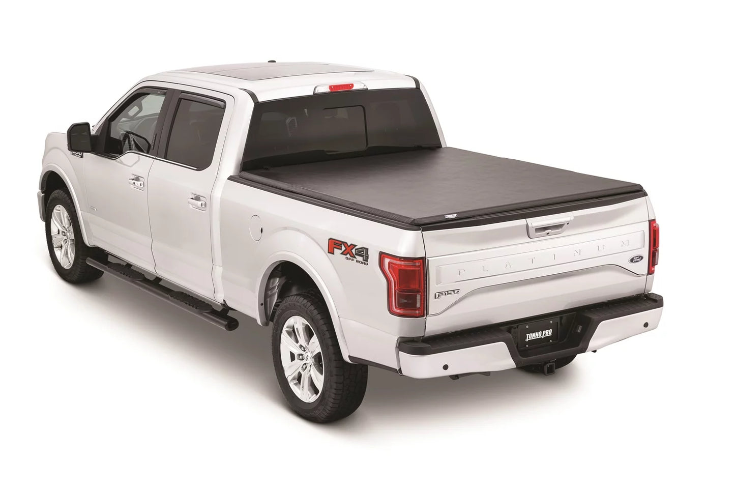 Tonno Pro Hard Fold, Hard Folding Truck Bed Tonneau Cover | HF-355 | Fits 2009 - 2014 Ford F-150 5' 7" Bed (67")