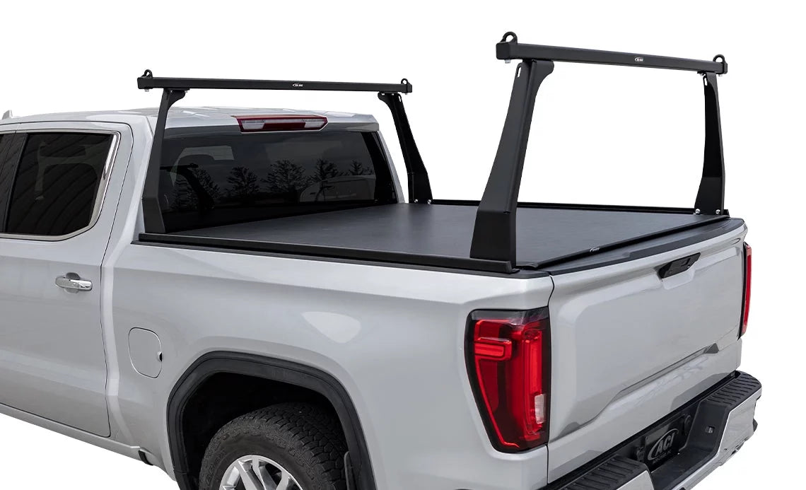 ADARAC 1999-2013 Fits Chevrolet Silverado Fits GMC Sierra 1500 2001-2014 2500 3500 2007 1500 2500 3500 Classic 6' 6" Matte Black Aluminum Series Truck Bed Racks F3020022