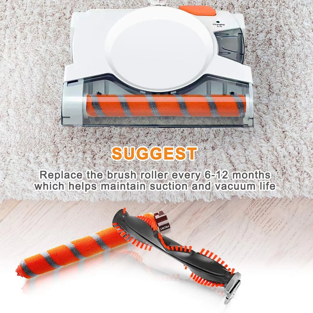 Allnice Vacuum Roller Brush, Replacement Clean Brush for Shark Duo Clean NV800, NV800W, NV801, NV801Q, NV803, UV810, HV381, HV382, HV384, for Home, Office