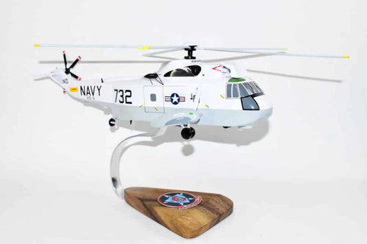 Sikorsky® SH-3 SEA KING™, HS-6 Indians, 16 Mahogany Scale Model