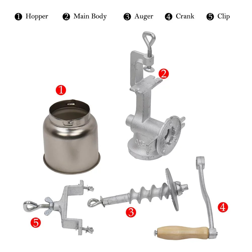 SalonMore Manual Grain Grinder Mill for Corn and Coffee Nut