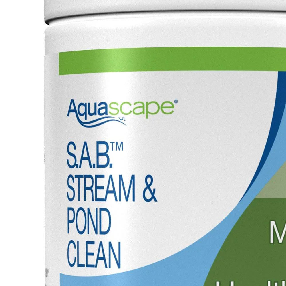 Aquascape 98900 SAB Stream & Pond Natural Cleaner Solution Treatment, 1.1 Pounds