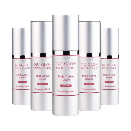 (5 Pack) Nu-Glo+ Skincare Serum - Nu-Glo+ Skincare Multi Active Serum