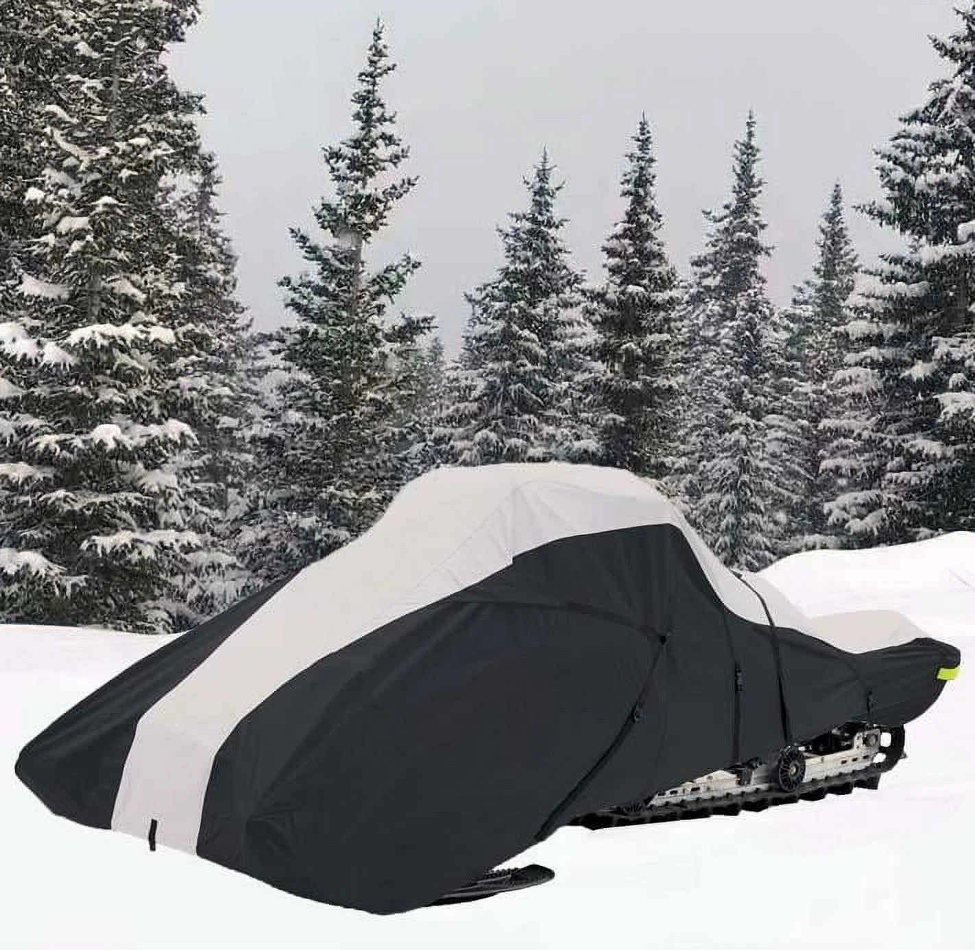 600 Denier Full Fit Snowmobile Travel and Storage Cover Compatible for the 2004-2004 Ski Doo Bombardier Model GSX Limited 2 Up 800 Snowmachine Sled.