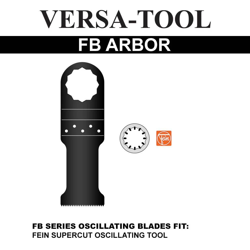 Versa Tool FB-K8 4 PC 45mm Bi-Metal, 80mm HSS Circular Multi-Tool Saw Blades Set for Fein Supercut Oscillating Tools (FB 3B, 1H)