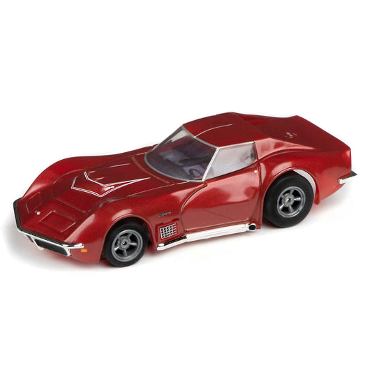 AFX/Racemasters 1970 Corvette LT1 Red Metallic AFX22038 HO Slot Racing Cars