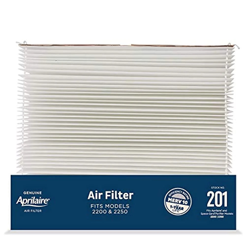 Aprilaire 201 10 201 Replacement Filter for Whole House Air Purifier Models 2200 2250 Space Gard 2200 MERV 10 Pack of 10