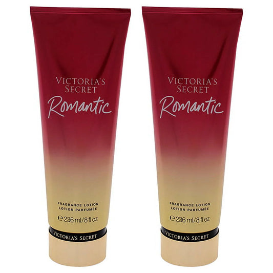 Victorias Secret Romantic Fragrance Lotion - Pack of 2 Body Lotion 8 oz