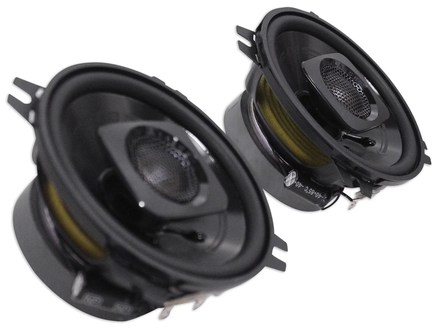 (2) Polk Audio DB402 4" 270 Watt Car Audio ATV/Motorcycle/Boat Speakers+Rockmat