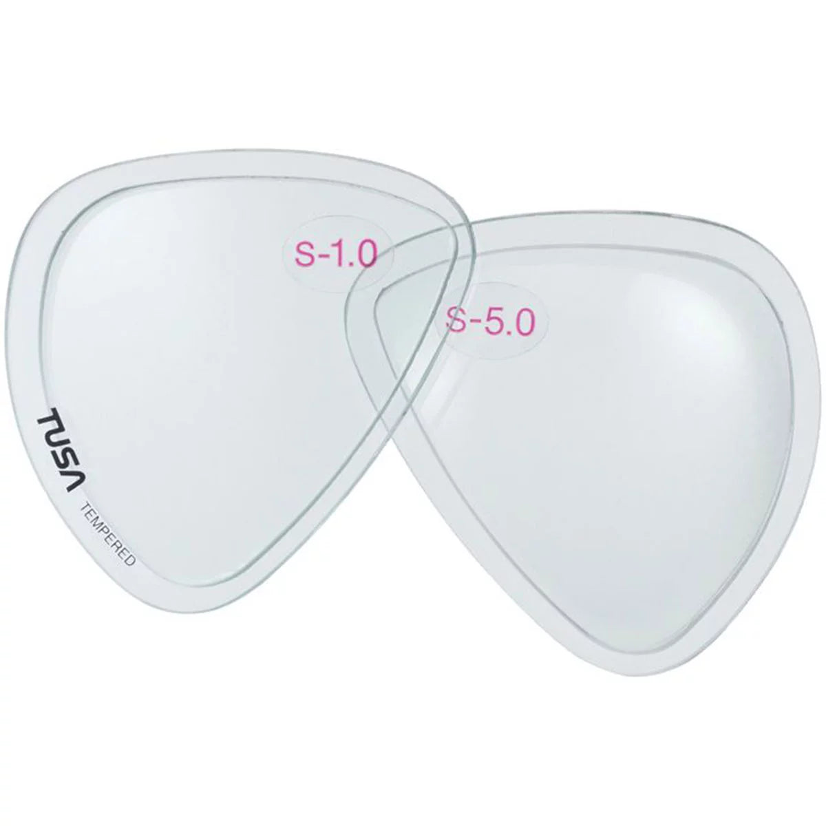 Tusa Tusa RX Lenses MC-211 for the Intega Mask Scuba Diving Prescription Mask Lens