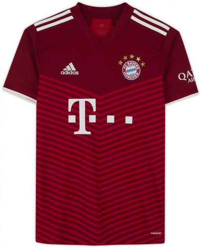 Robert Lewandowski Bayern Munich Autographed Adidas 2021 -2022 Red Jersey - Fanatics Authentic Certified