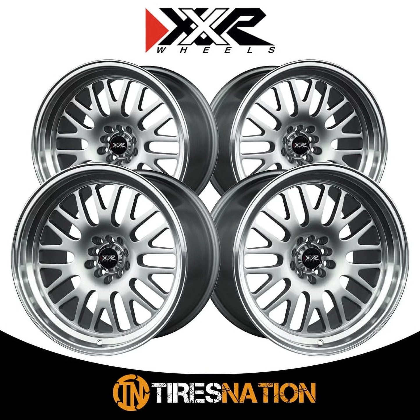 XXR 531 16x8 4x100/4x114.3 20et Hyper Silver / ML Wheel