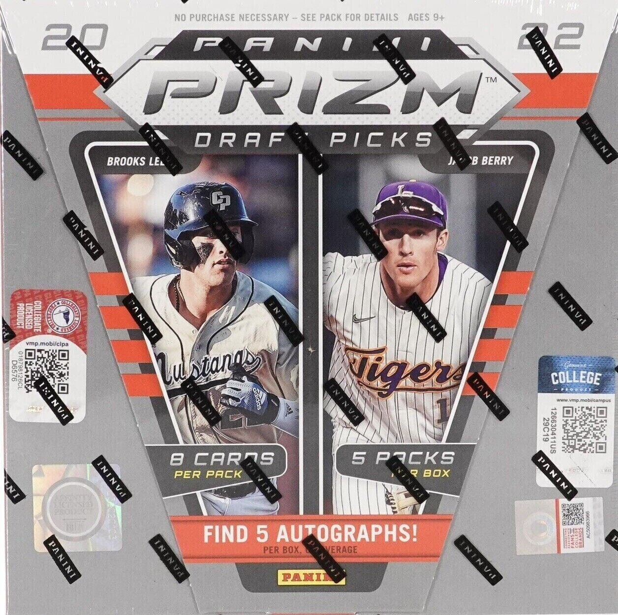 2022 Panini Prizm Draft Picks Baseball Hobby Box