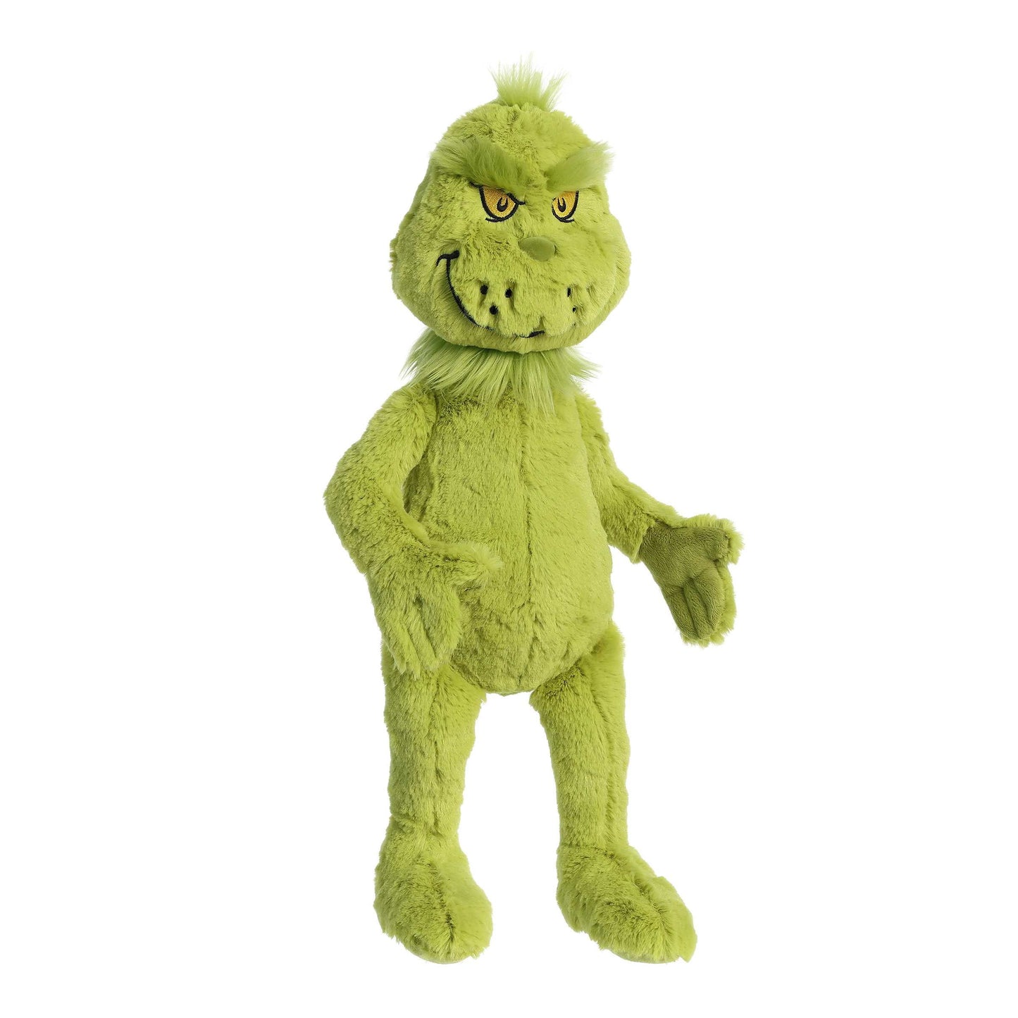 Aurora - Large Green Dr. Seuss - 18" Grinch - Whimsical Stuffed Animal