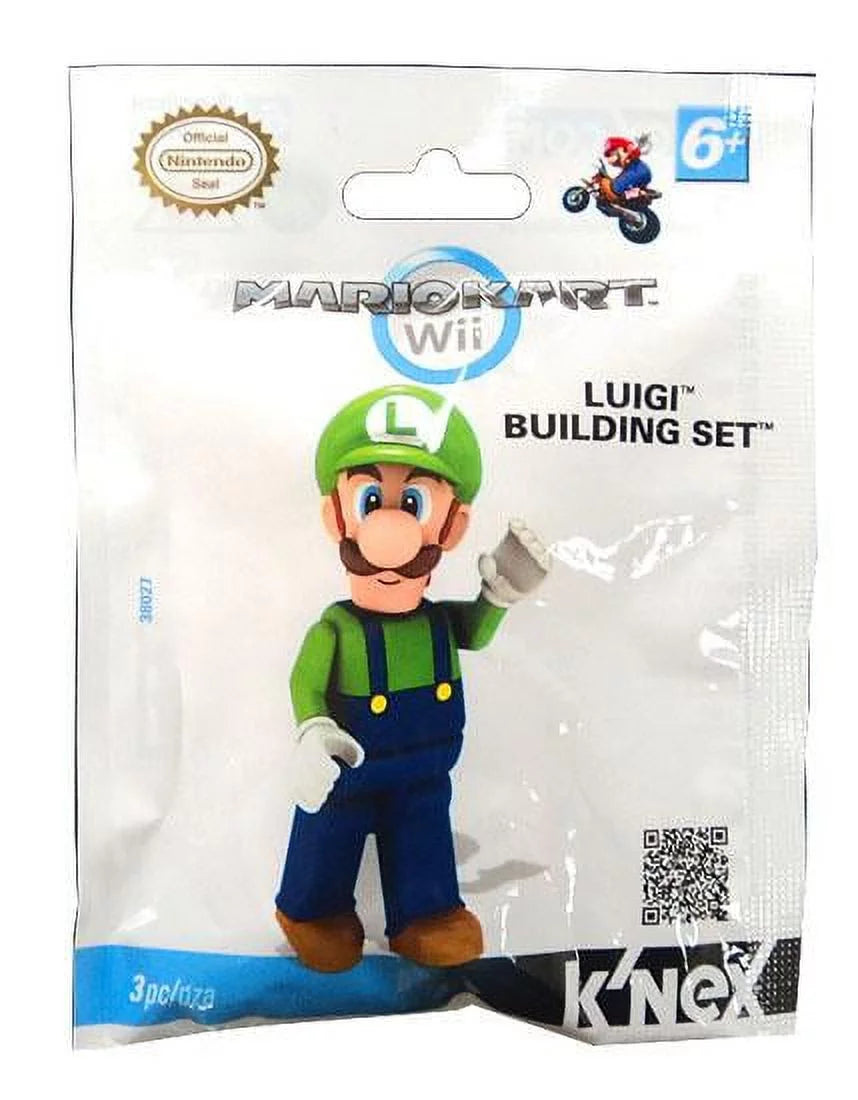 Super Mario Mario Kart Wii Luigi Set