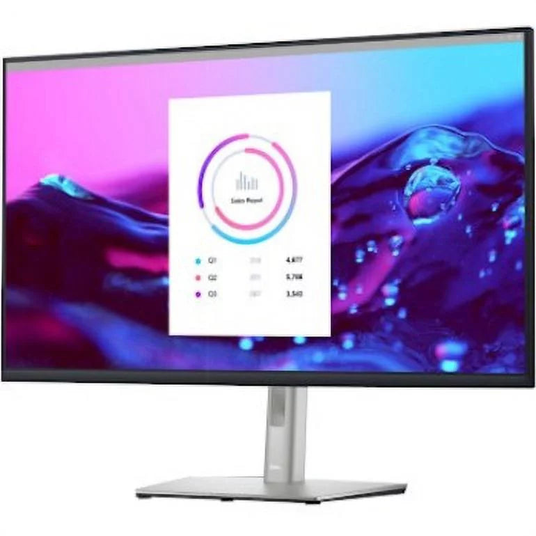 32\" 3840 x 2160 LCD ComfortView Plus, sRGB Monitor, Black & Silver, P3223QE