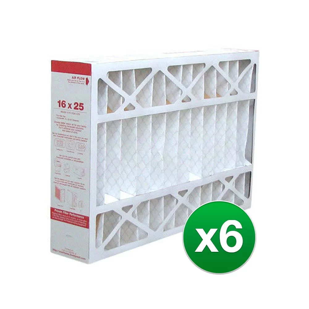 16x25x5 ALLERGY Honeywell FC100A1029 Replacement Air Filter - MERV 11 (6 Pack)