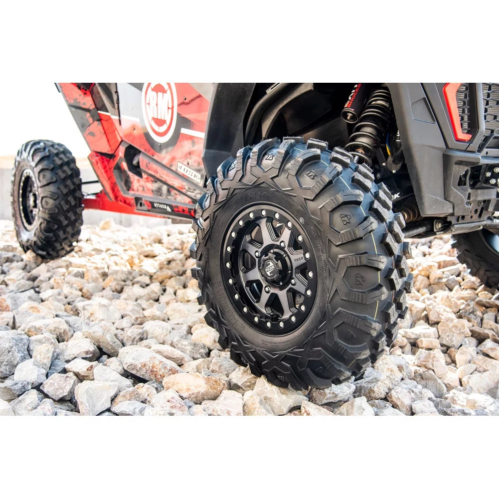 (4 Pack) Tusk Megabite Radial Tire 27x11-12 For POLARIS RZR 900 Trail Fox Edition 2020