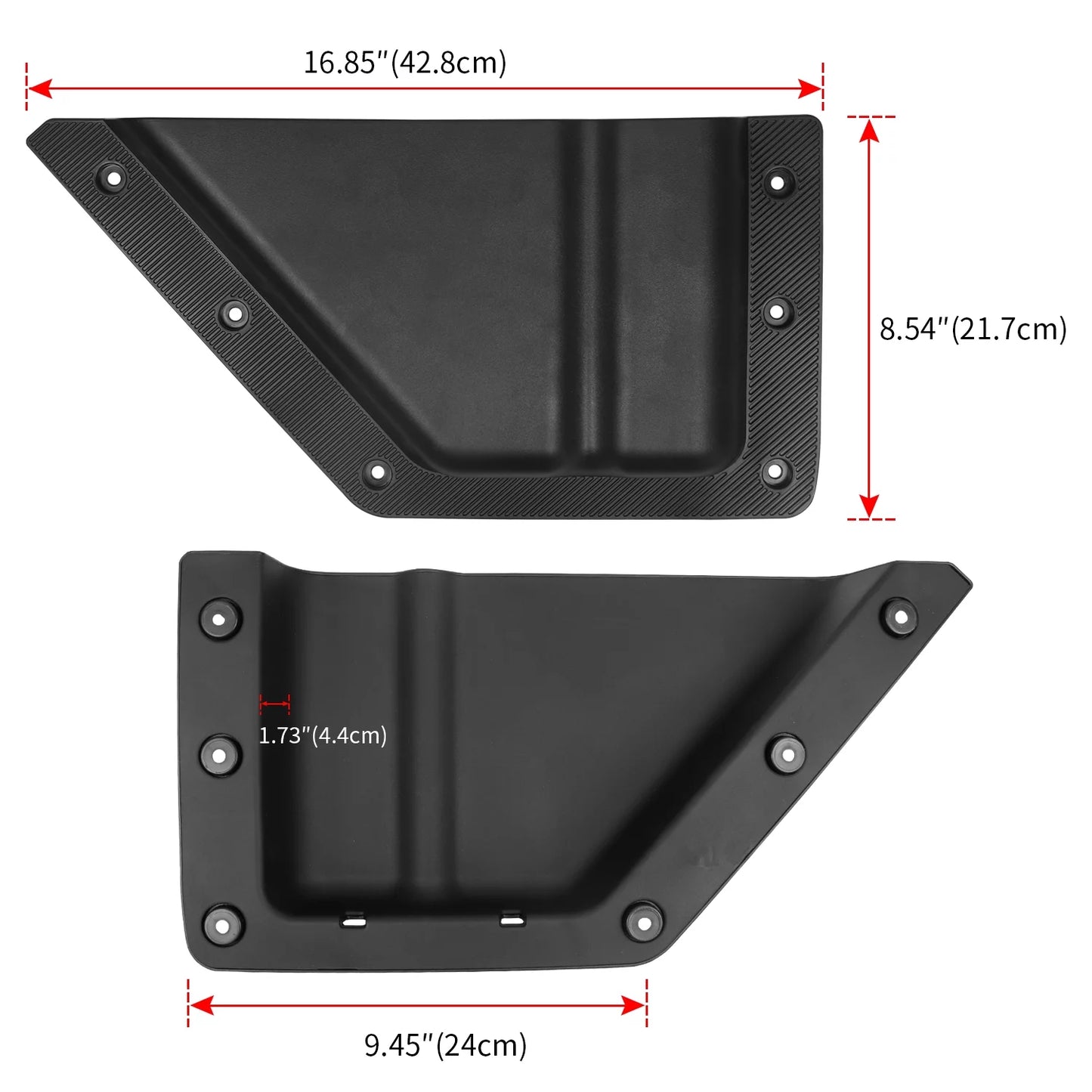 2Pcs Front Door Storage Box Compatible with for Ford Bronco Accessories 2021 2022 2/4 doors