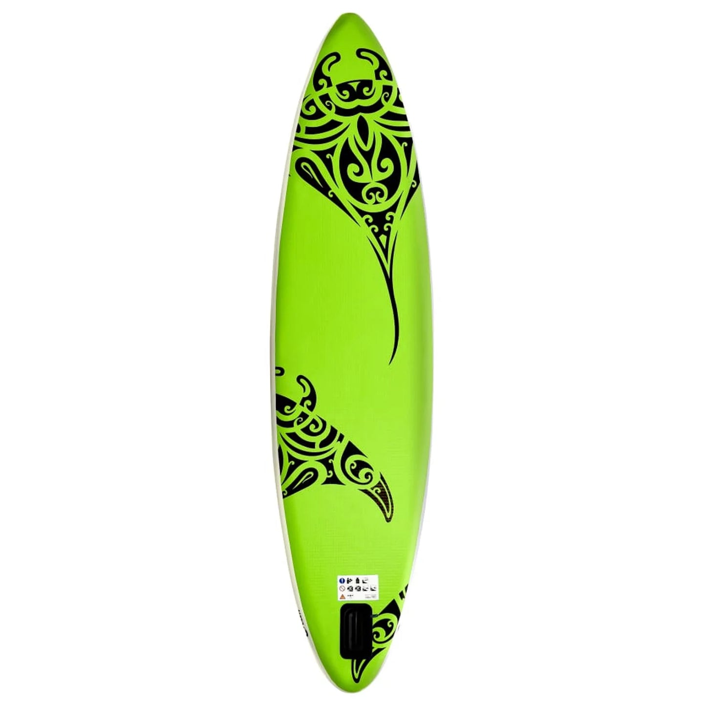 Walmeck Inflatable Paddleboard Set 120.1"x29.9"x5.9" Green